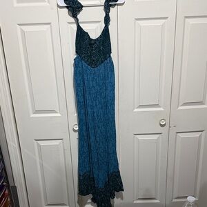 Free People Boho Jumpsuit, Medium